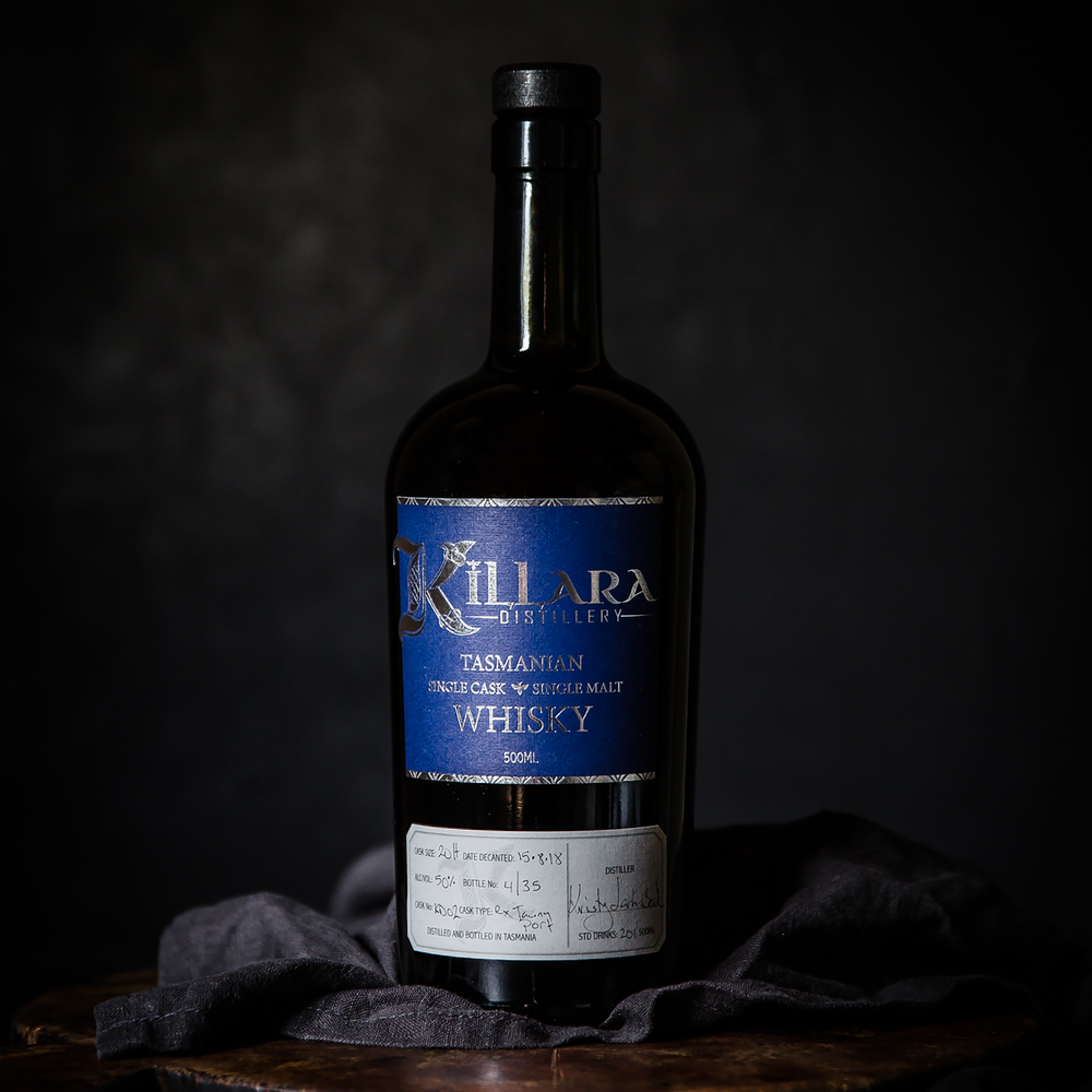 Killara Distillery Tawny Port Cask Single Malt Whisky 500ml