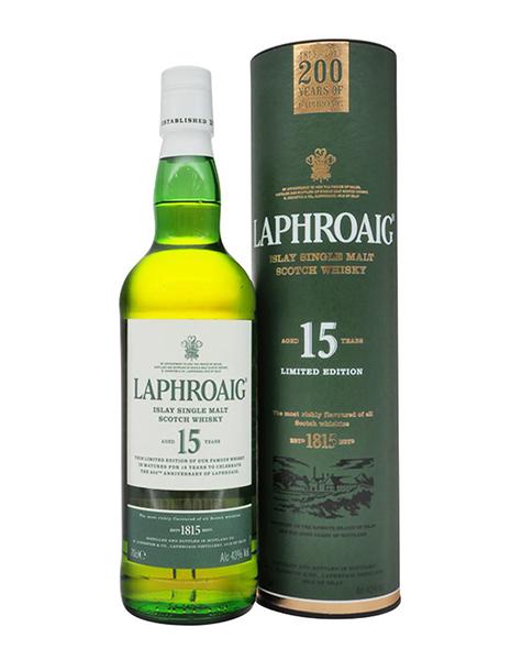 Laphroaig 15 Year Old Single Malt Whisky 200th Year Anniversary