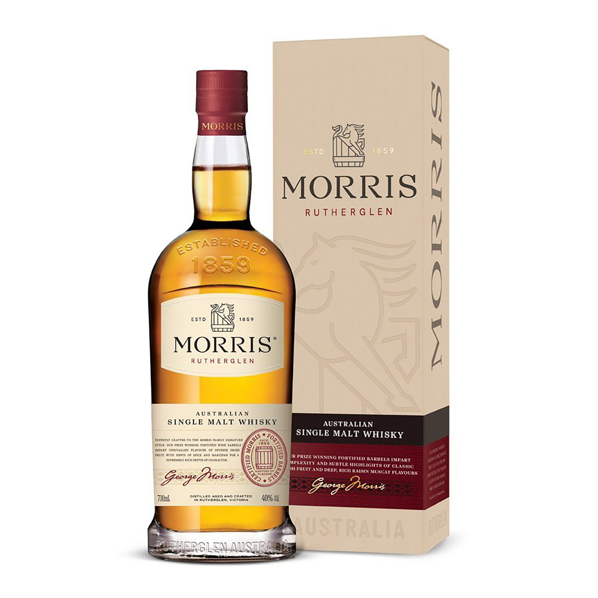 Morris Rutherglen Signature Single Malt Australian Whisky 700ml - Kent Street Cellars