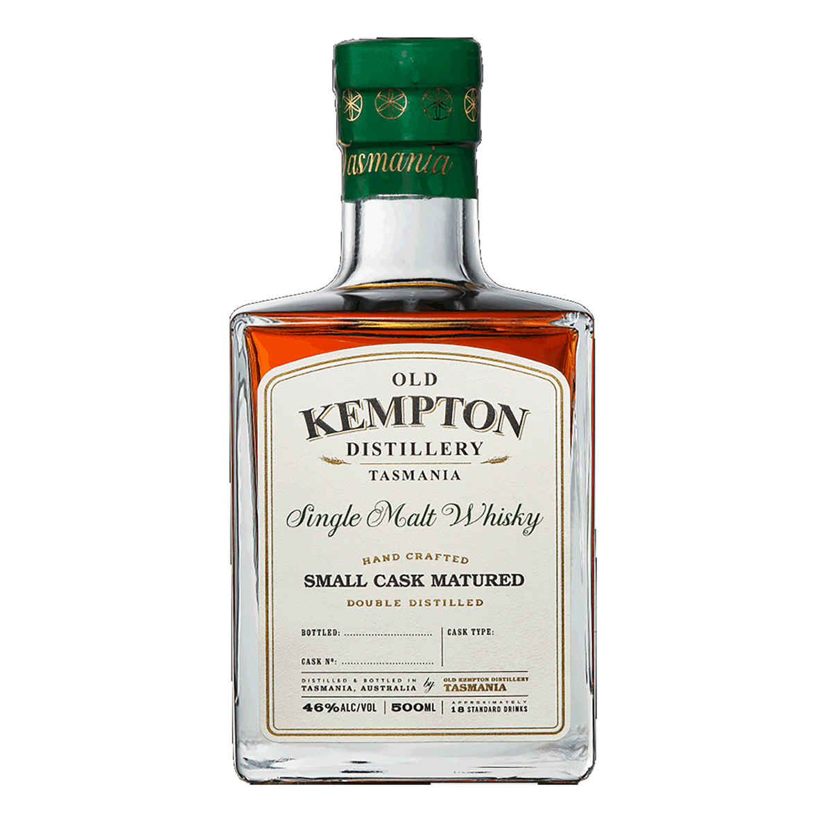 Old Kempton Distillery Pinot Small Cask Matured Whisky 500ML - Kent Street Cellars