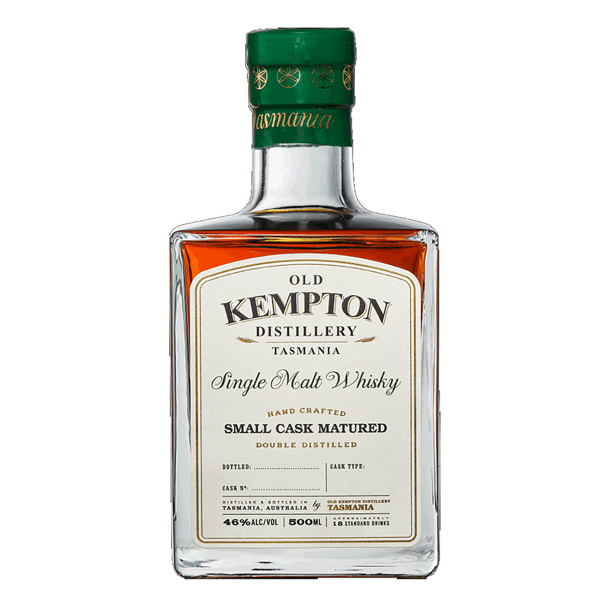Old Kempton Distillery Pinot Small Cask Matured Whisky 500ML - Kent Street Cellars