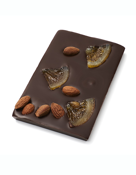 Koko Black Orange & Almond Dark Chocolate Block