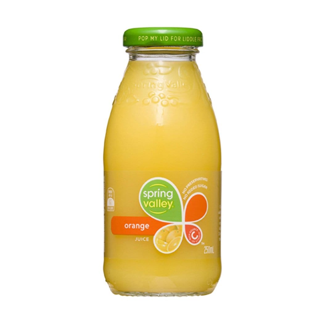 Spring Valley Orange Juice 250ml (Case)