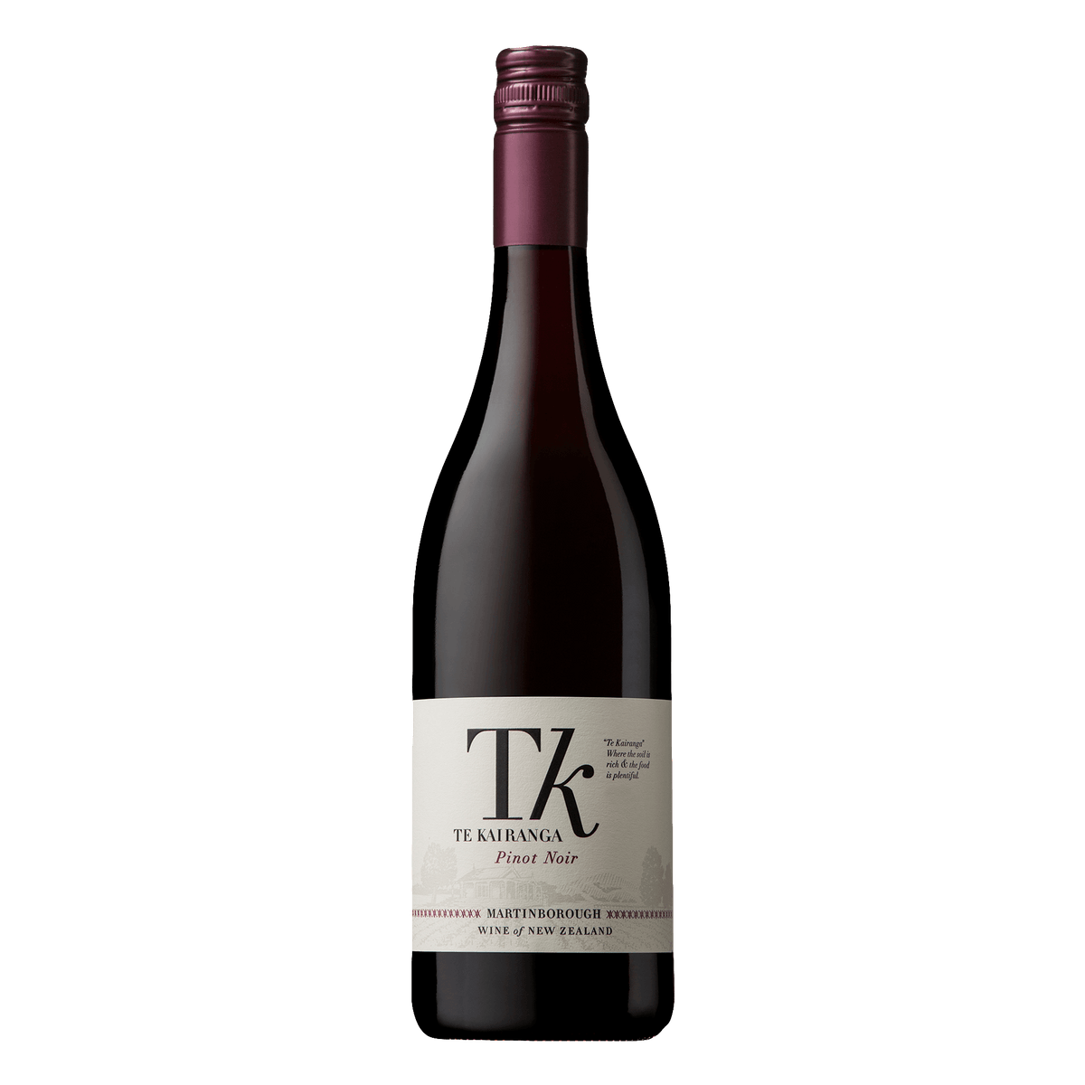 Te Kairanga Pinot Noir 2020 - Kent Street Cellars