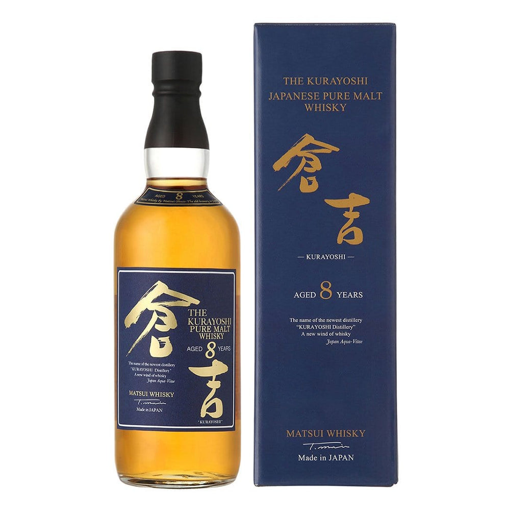 The Kurayoshi 8 Year Old Pure Malt Japanese Whisky 700ml