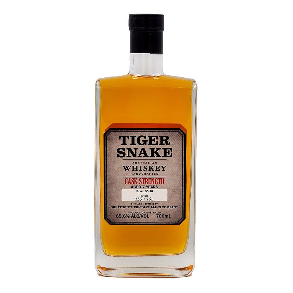 Tiger Snake Cask Strength Whiskey 700ml - Kent Street Cellars