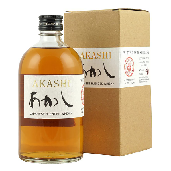 Blended Japanese Whisky (Astucciato) – Akashi (500 ml) –   enocultura a domicilio