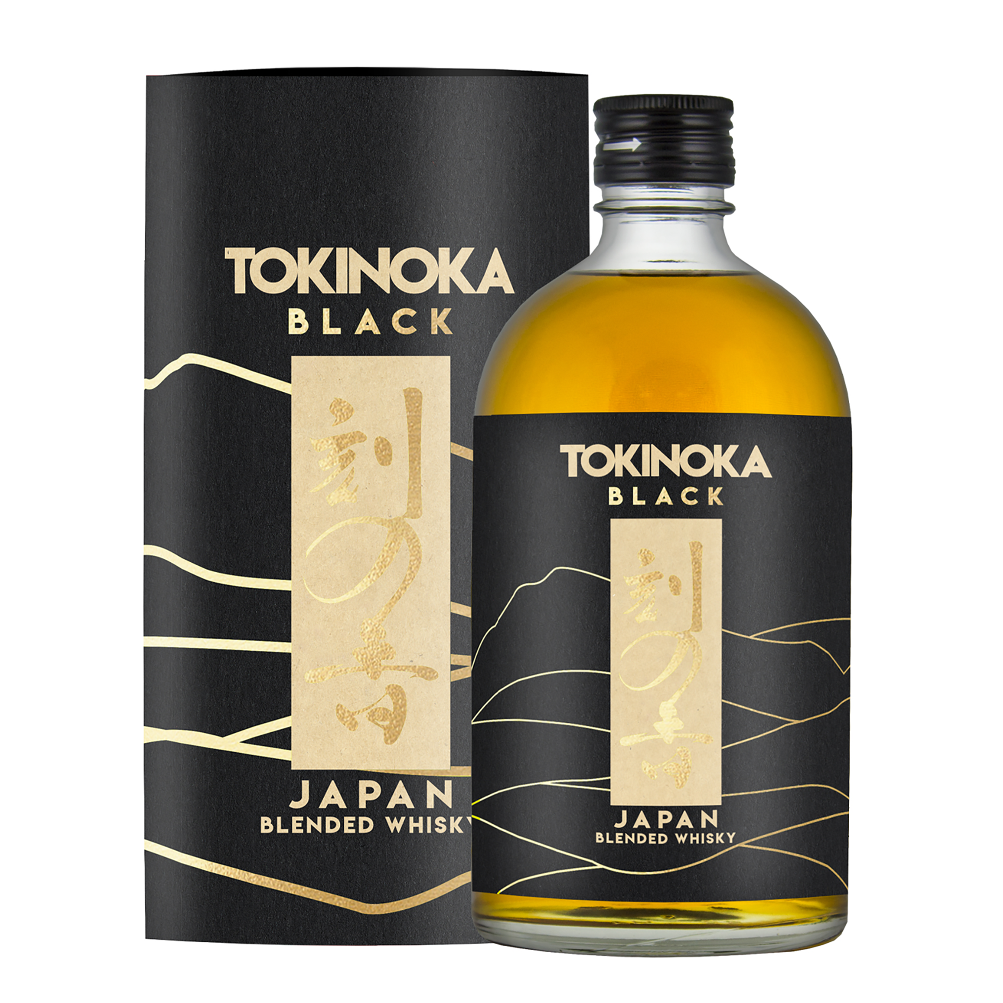 White Oak Tokinoka Black Japanese Whisky 500ml