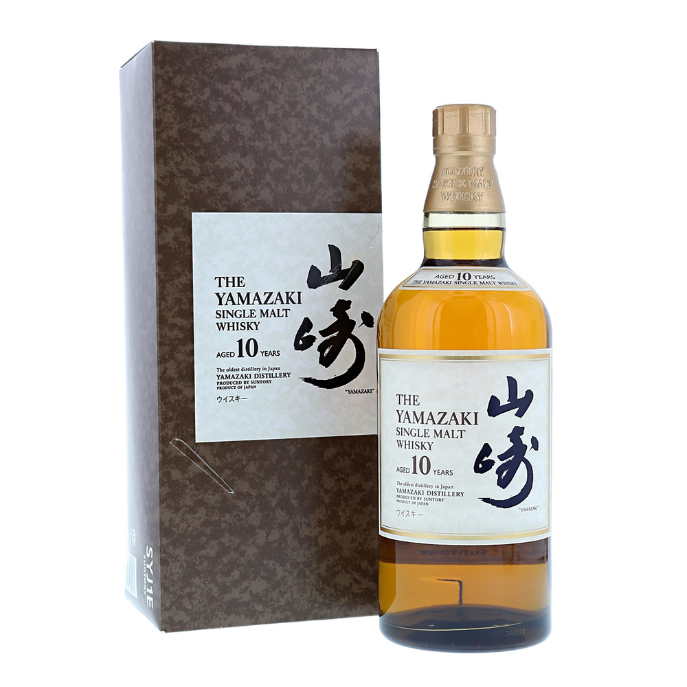 Yamazaki 10 Year Old Single Malt Japanese Whisky 700ml (White Label) - Kent Street Cellars