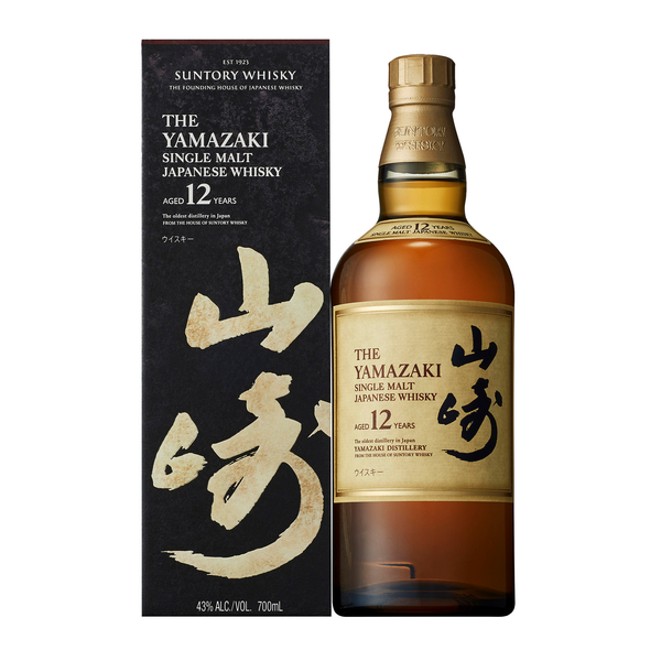 Yamazaki 12 Year Old Single Malt Japanese Whisky 700ml