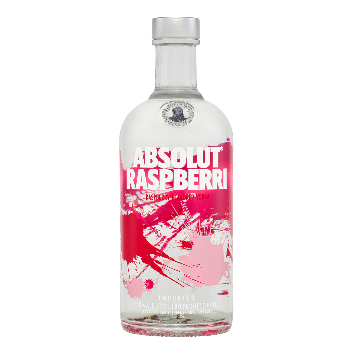 Absolut Raspberri Vodka 700ml - Kent Street Cellars