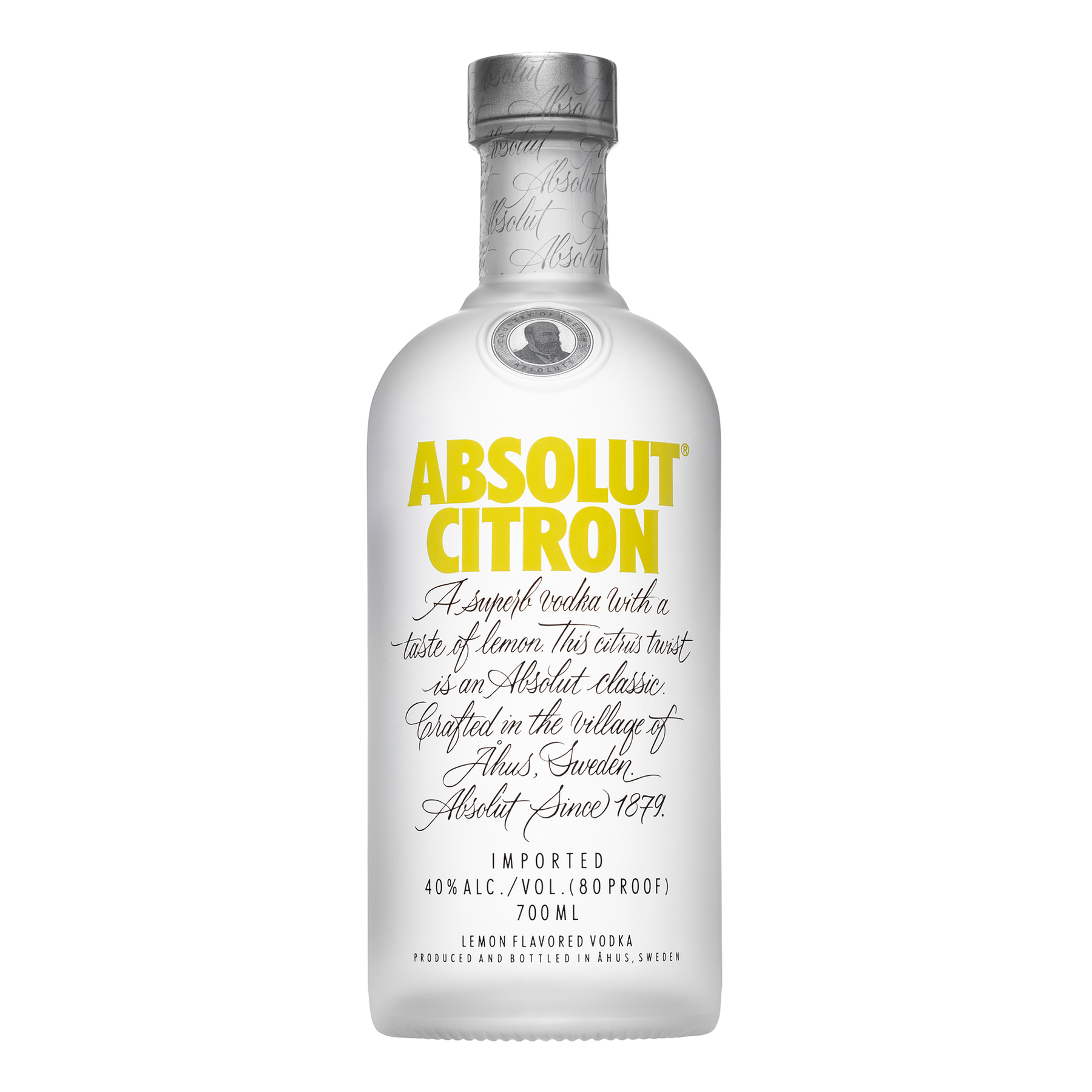 Absolut Citron Vodka 700ml - Kent Street Cellars