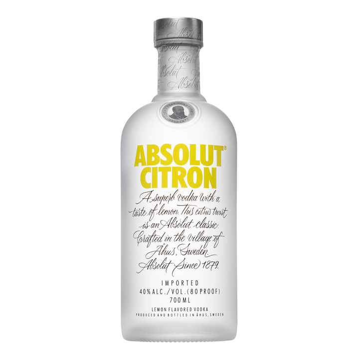 Absolut Citron Vodka 700ml