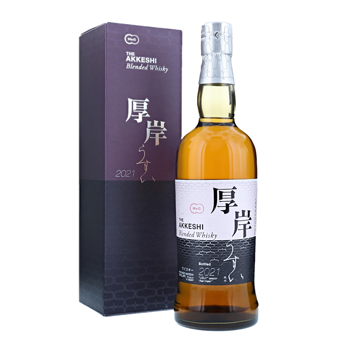 Akkeshi Usui Blended Japanese Whiskey 700ml (2021 Release) - Kent Street Cellars