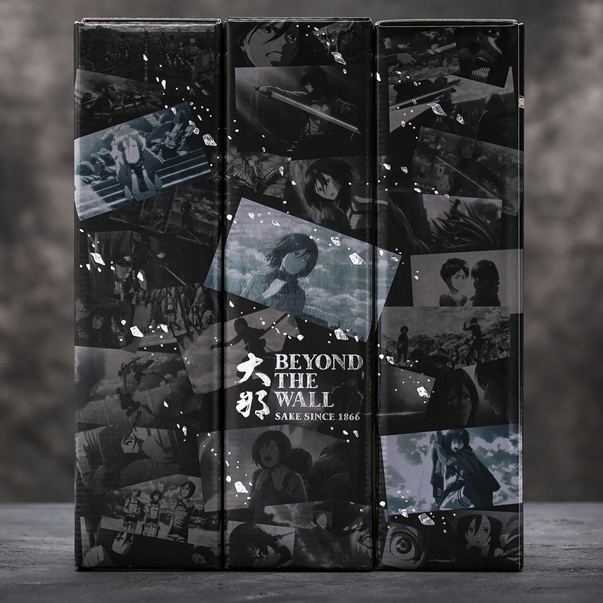 Attack of Titan -  Beyond the Wall - Sake Set (4 Bottles) - Kent Street Cellars