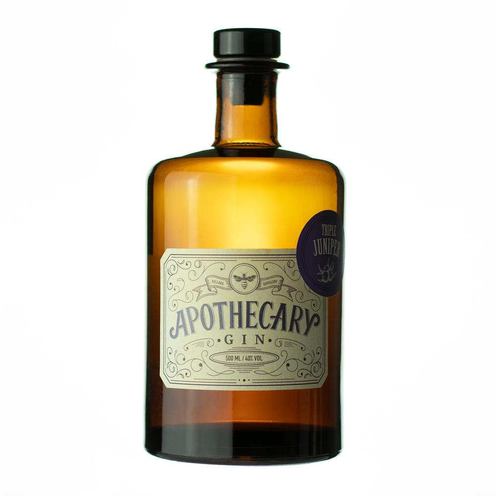 Apothecary Triple Juniper Gin 500ml - Kent Street Cellars