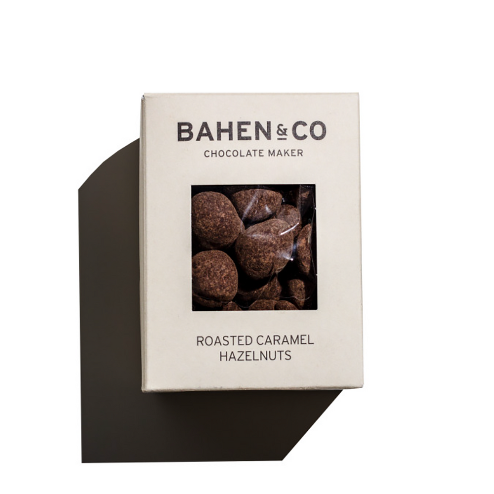 Bahen & Co Chocolate Coated Roasted Caramel Hazelnuts