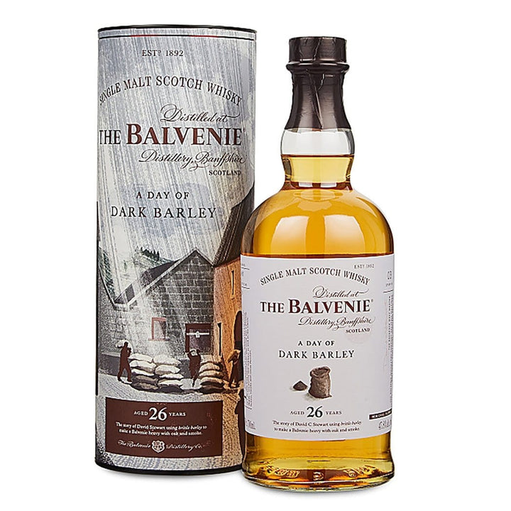 The Balvenie Stories A Day of Dark Barley 26 Year Old Single Malt Scotch Whisky 700ml