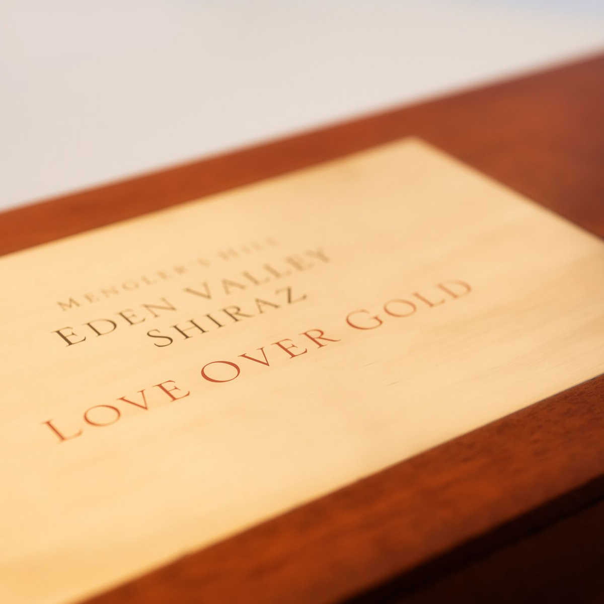 Barr-Eden Estate Love Over Gold Shiraz 2016