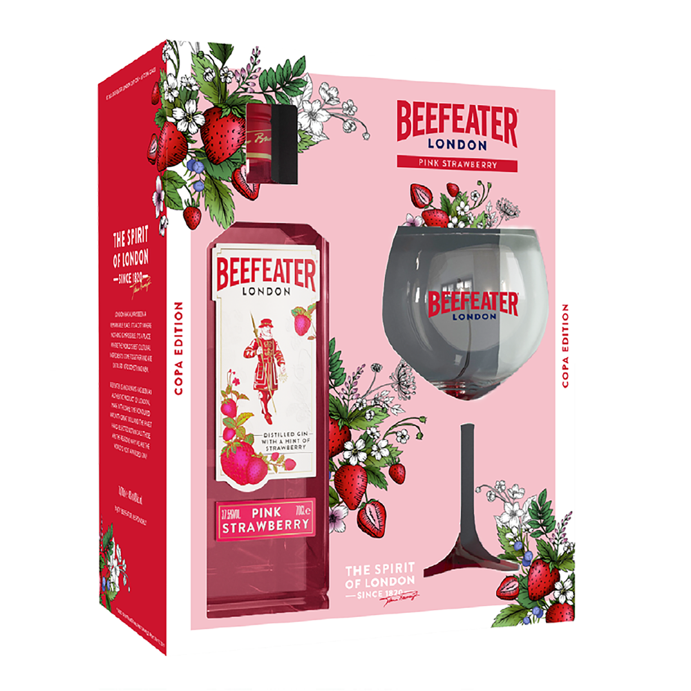 Beefeater Pink Gin + Glass Pack