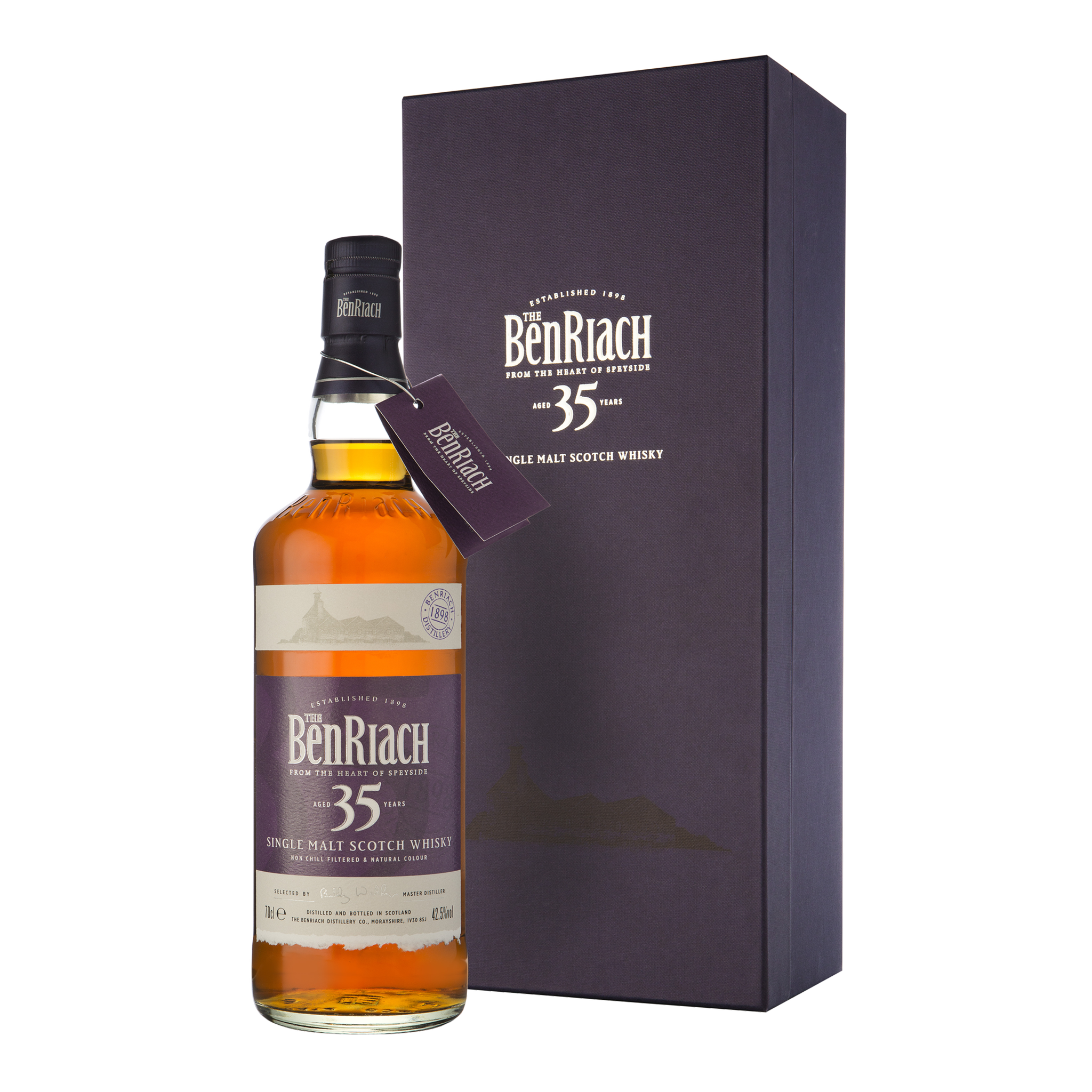 Benriach 35 Year Old Deluxe Single Malt Scotch Whisky 700ml