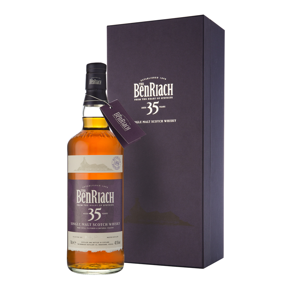 Benriach 35 Year Old Deluxe Single Malt Scotch Whisky 700ml - Kent Street Cellars
