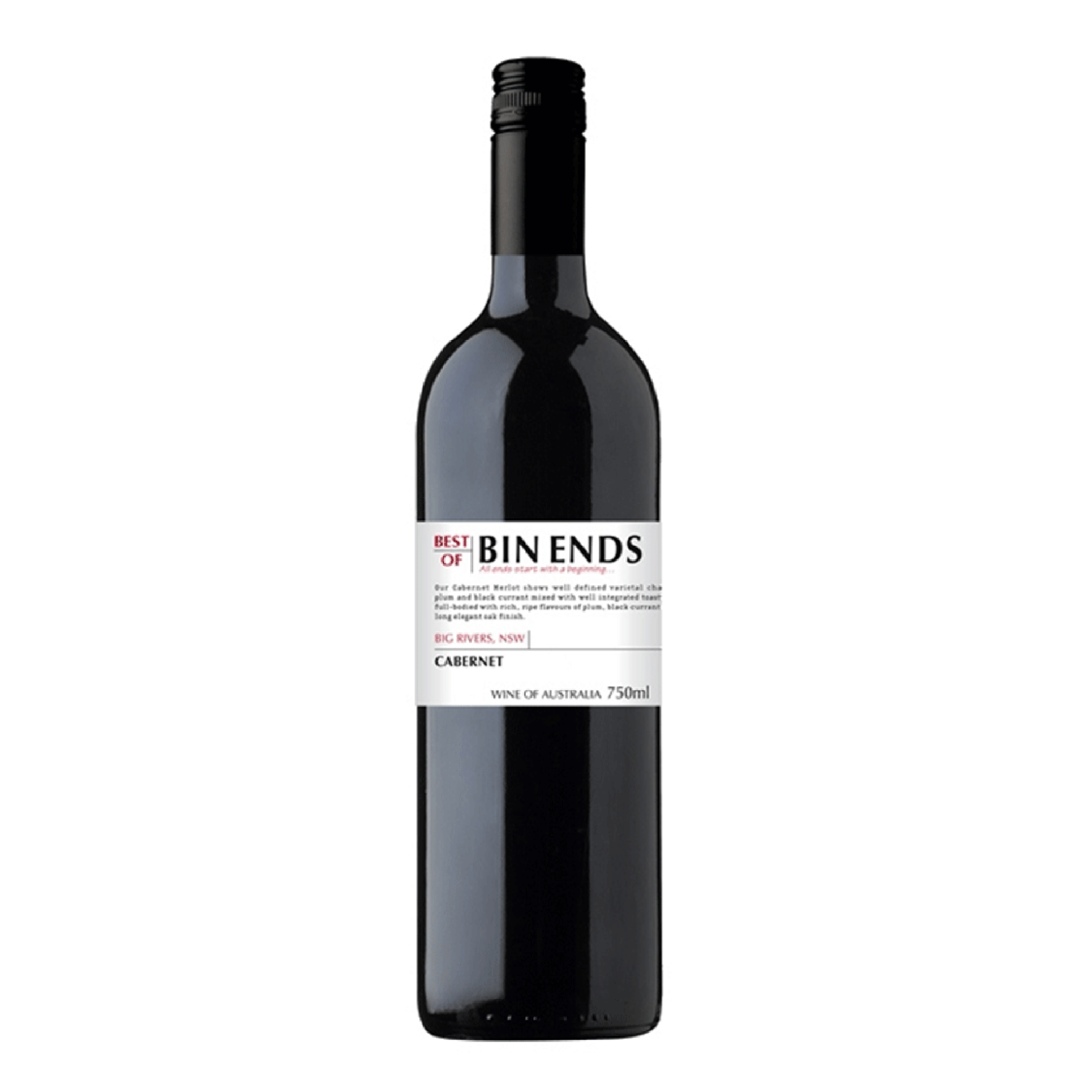 Best of Bin Ends Cabernet Sauvignon (Case of 12) - Kent Street Cellars