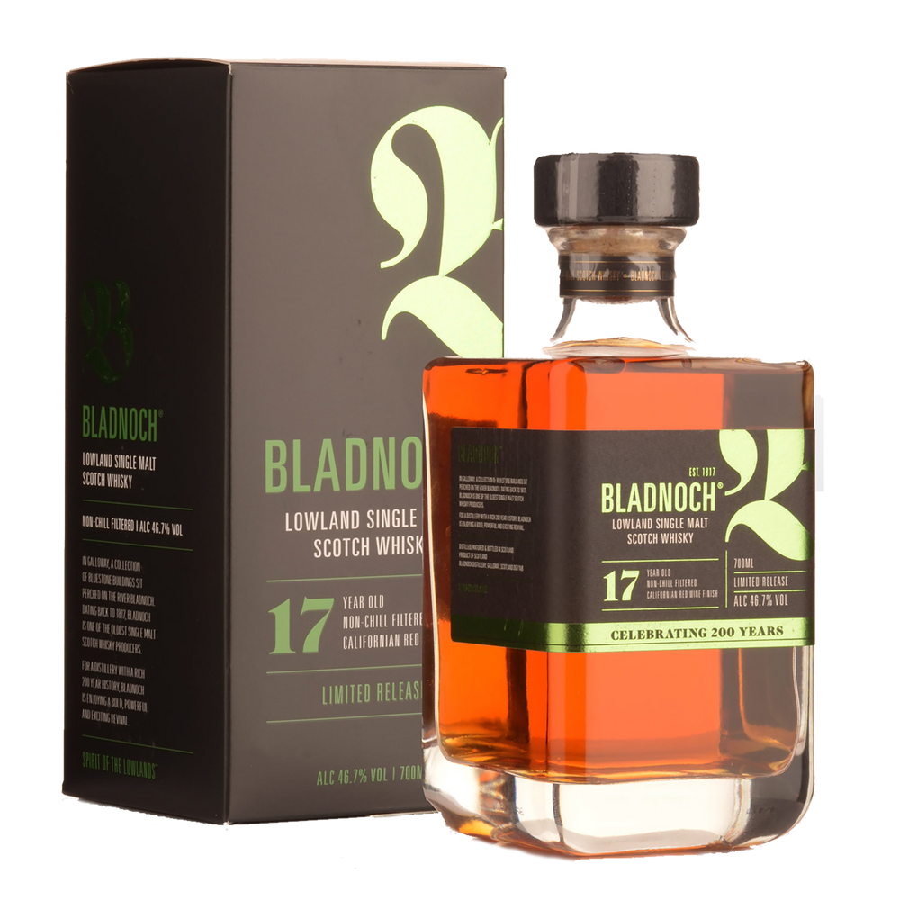 Bladnoch 17 Year Old Single Malt Scotch Whisky 700ml - Kent Street Cellars
