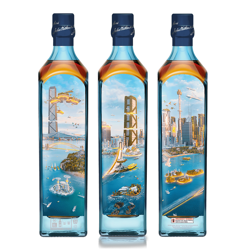 Johnnie Walker Blue Label Sydney Cities Of The Future Limited Edition Blended Scotch Whisky - Kent Street Cellars