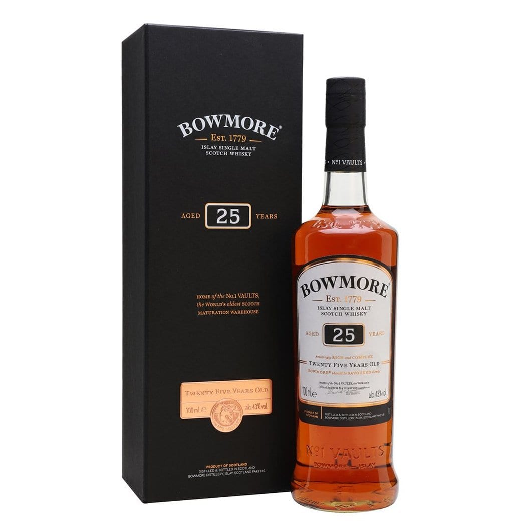 Bowmore 25 Year Old Single Malt Scotch Whisky 700ml - Kent Street Cellars