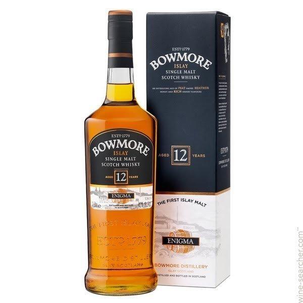 Bowmore Enigma 12 Year Old Single Malt Scotch Whisky 1L