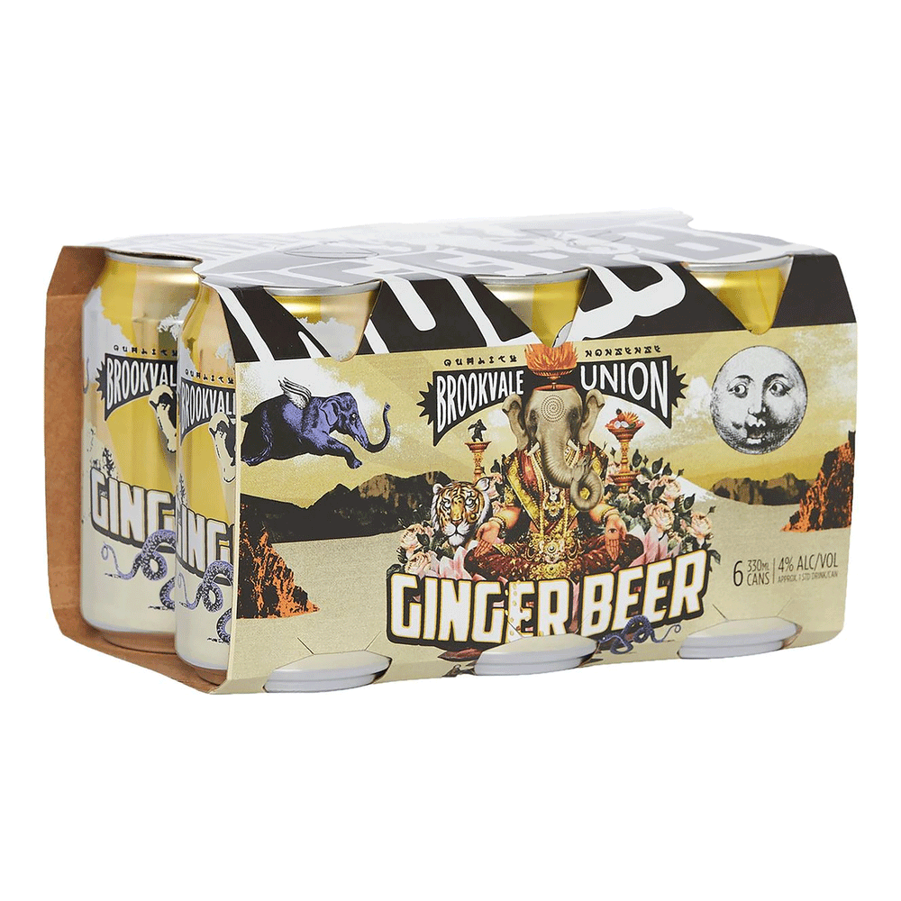 Brookvale Union Ginger Beer Cans (6 Pack) - Kent Street Cellars