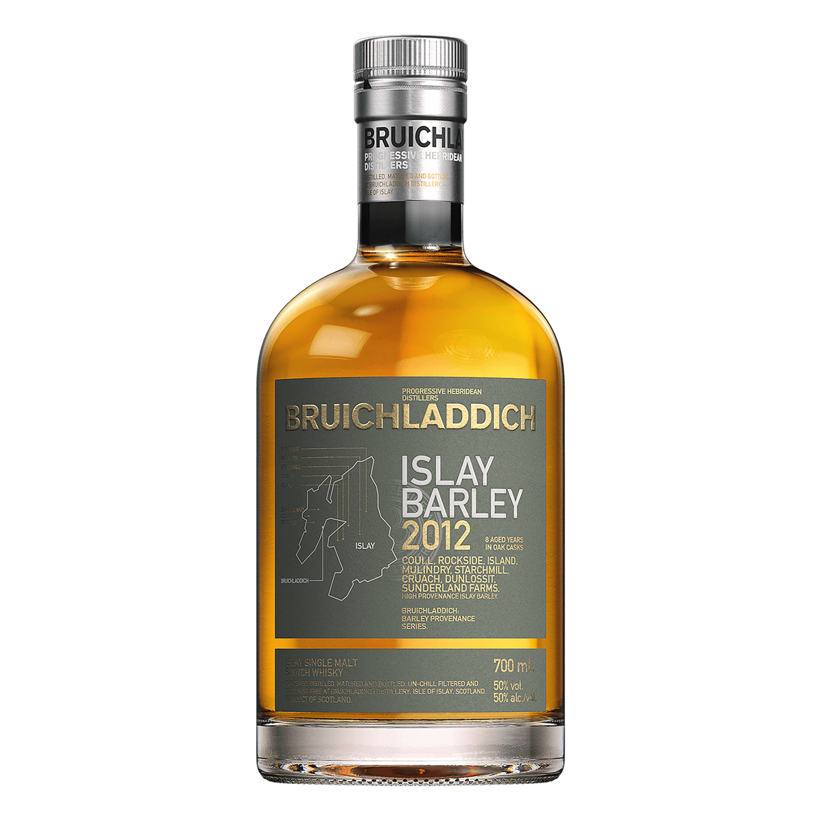 Bruichladdich Islay Barley Unpeated Single Malt Scotch Whisky 700ml (2012 Release) - Kent Street Cellars