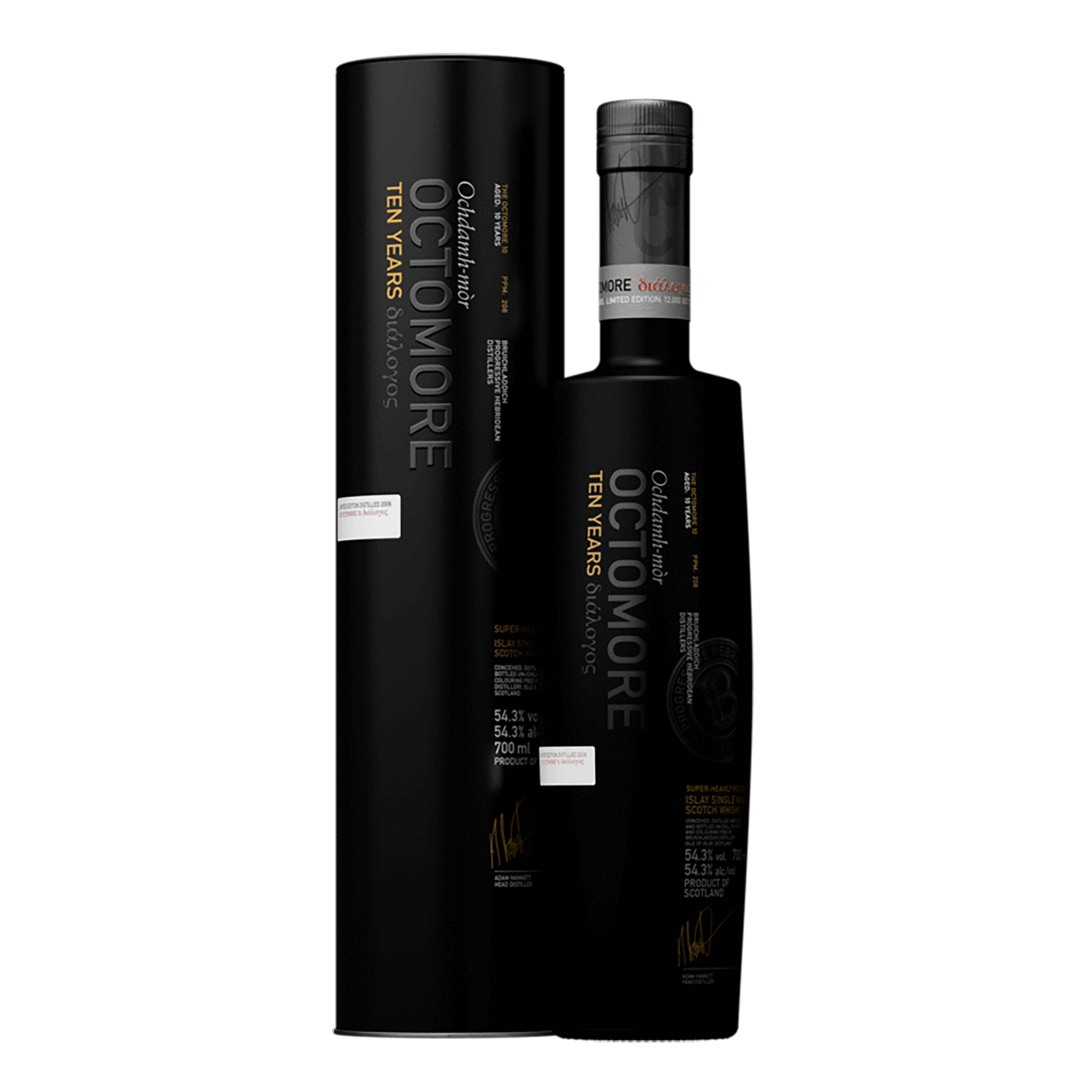 Bruichladdich Octomore 10 Year Old Dialogos Cask Strength Single Malt Scotch Whisky 700ml (Fourth Edition) - Kent Street Cellars