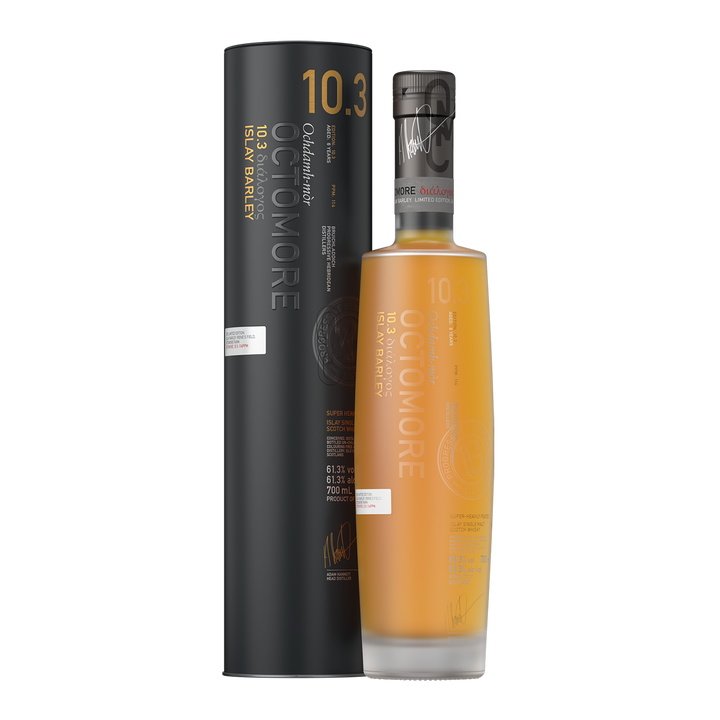 Bruichladdich Octomore 10.3 Islay Barley Cask Strength Single Malt Scotch Whisky 700ml