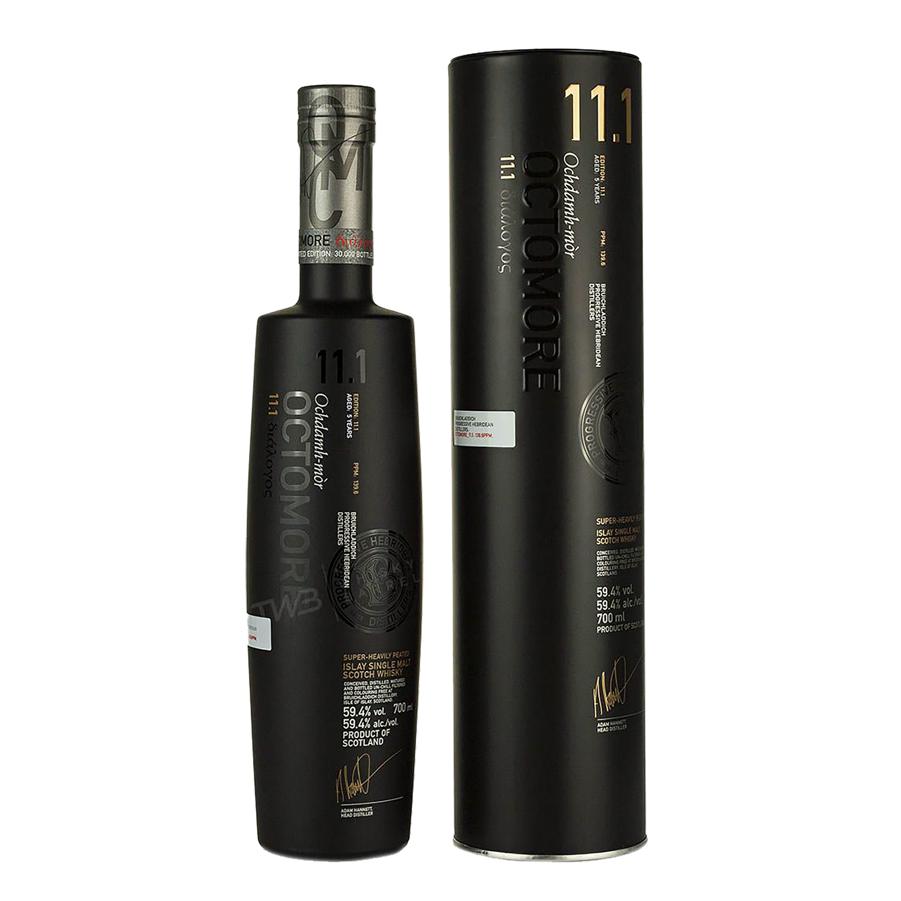 Bruichladdich Octomore 11.1 Dialogos Cask Strength Single Malt Scotch Whisky 700ml - Kent Street Cellars