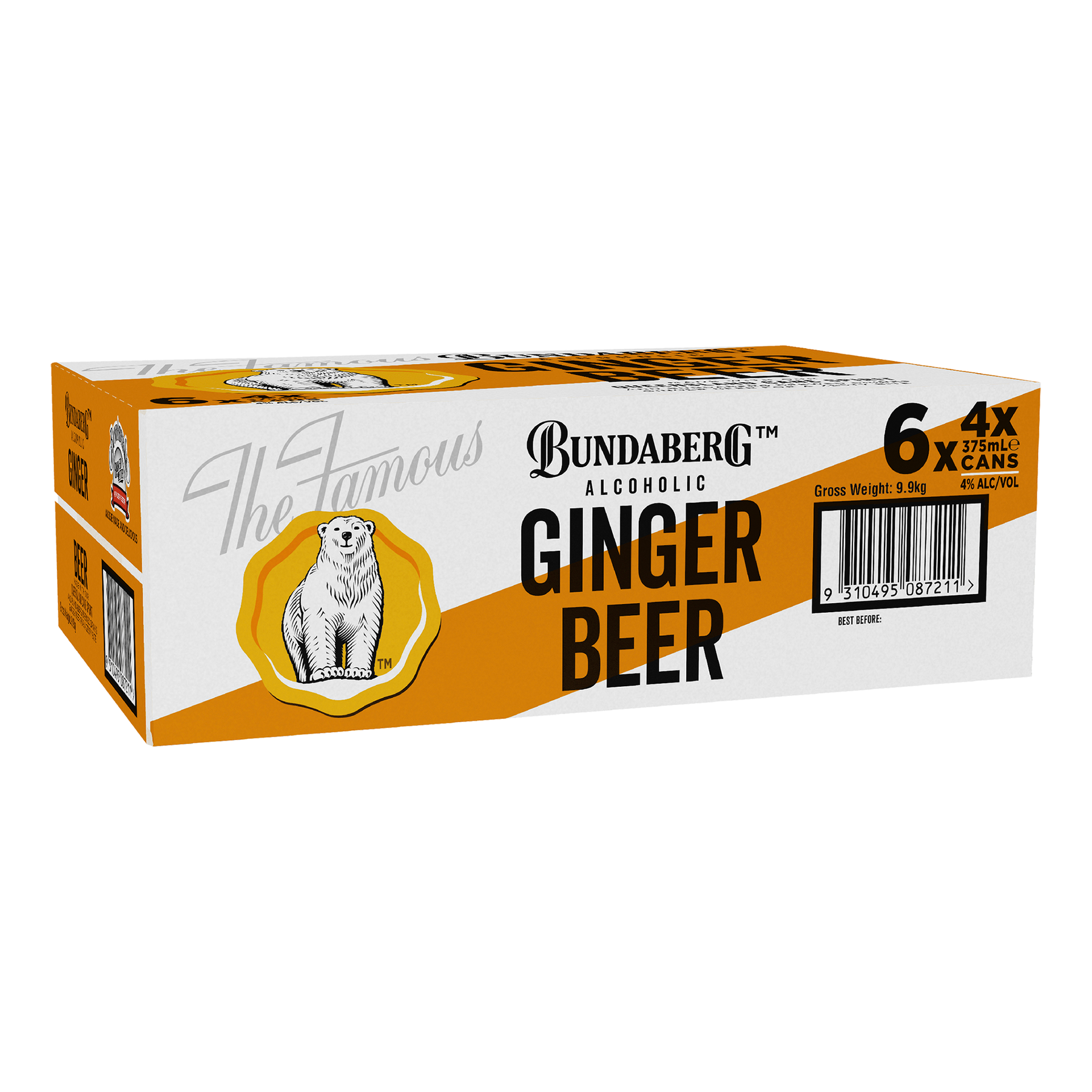 Bundaberg Alcoholic Ginger Beer (Case) - Kent Street Cellars