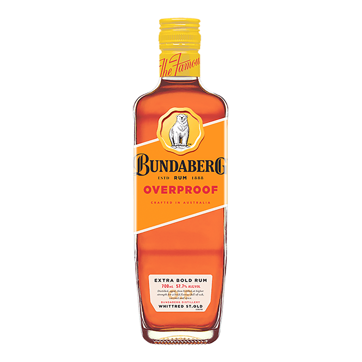 Bundaberg Rum Overproof 700ml - Kent Street Cellars