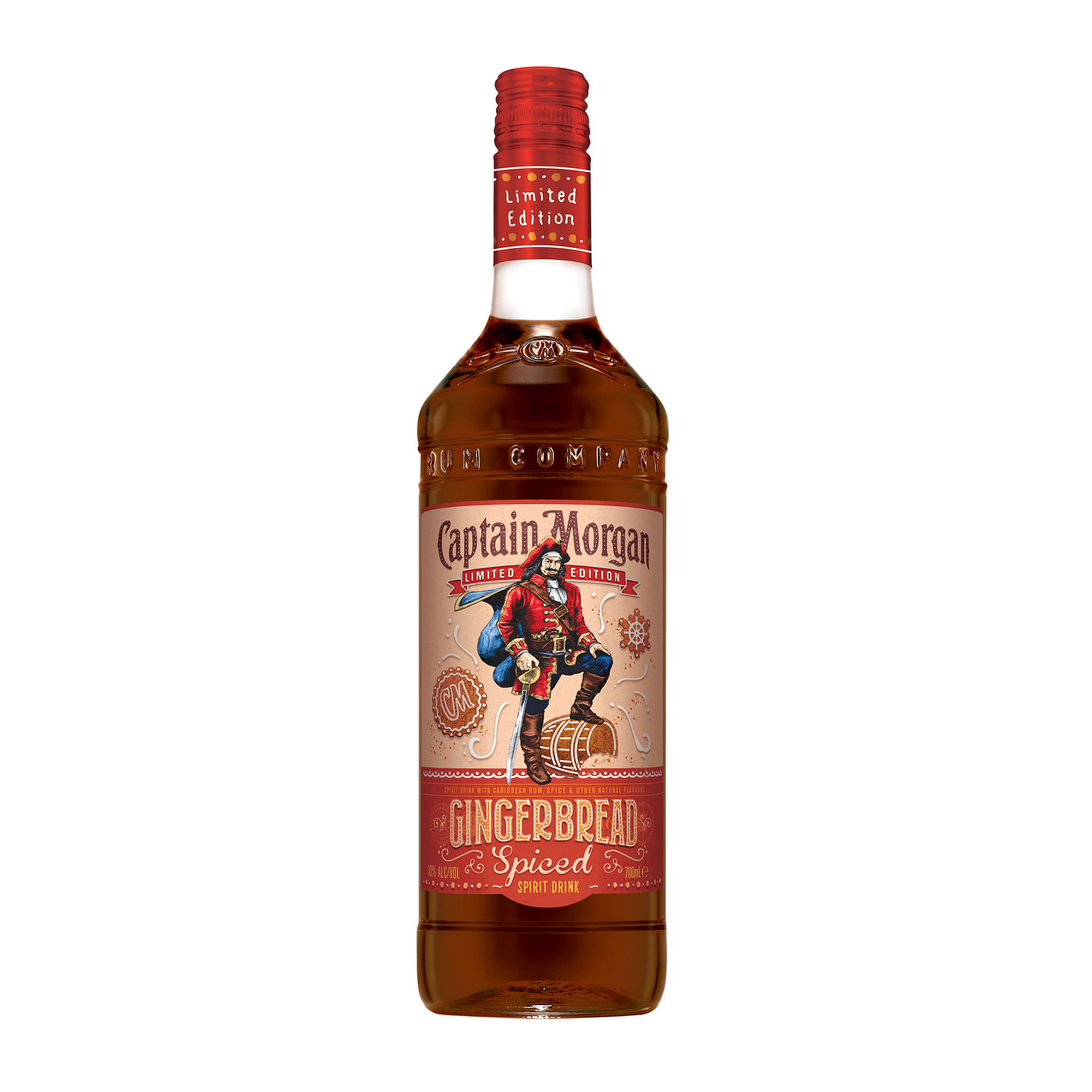 Captain Morgan Gingerbread Spiced Rum 700ml - Kent Street Cellars