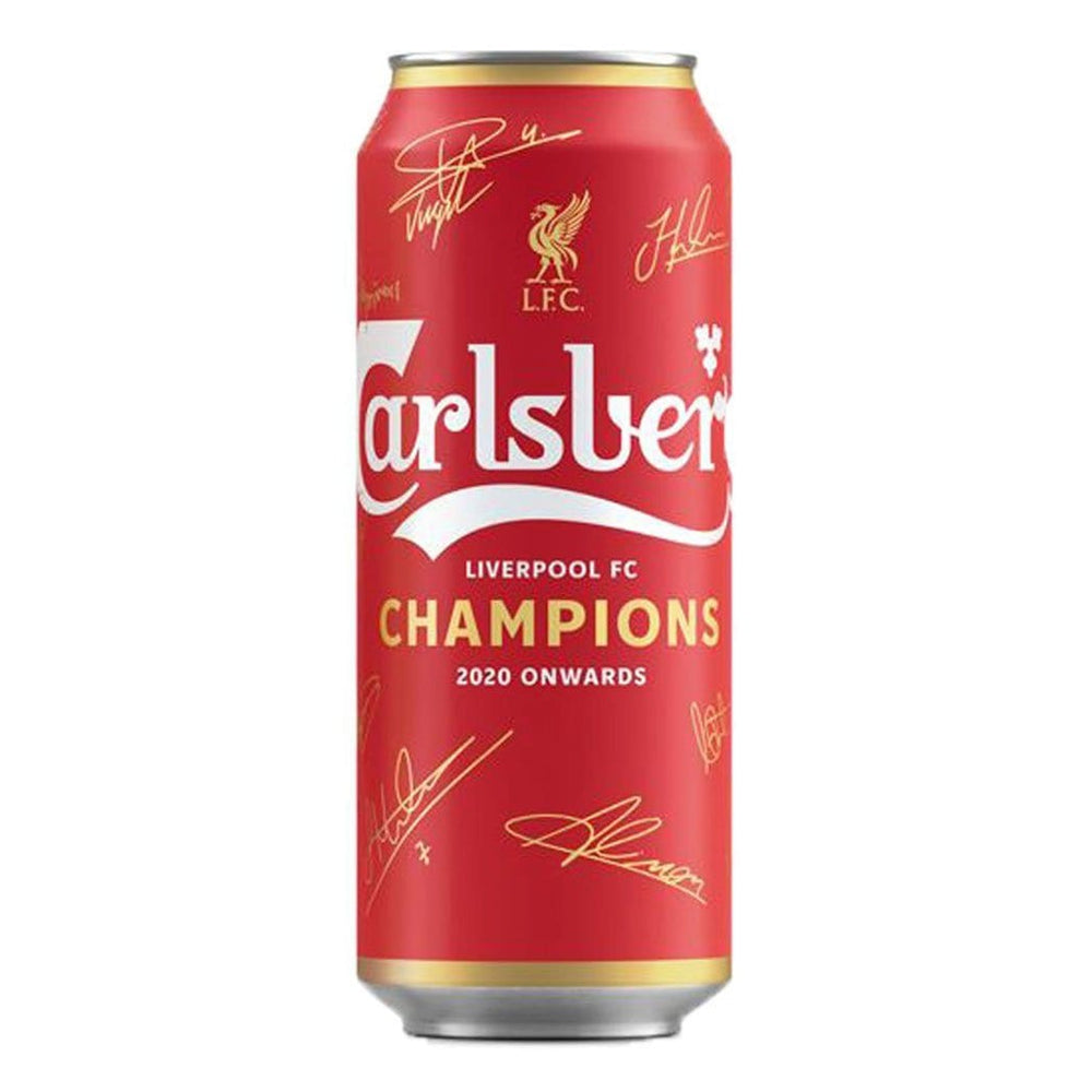 Carlsberg Lager Liverpool FC Cans 500ml (Case)