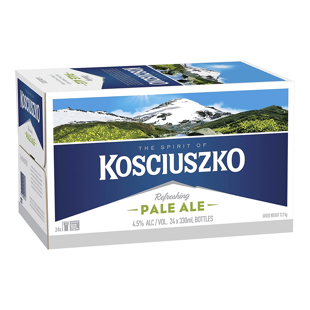Kosciuszko Pale Ale (Case) - Kent Street Cellars