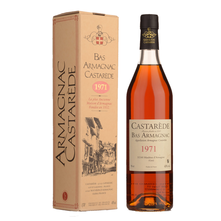 Castarède Bas-Armagnac 1971 700ml