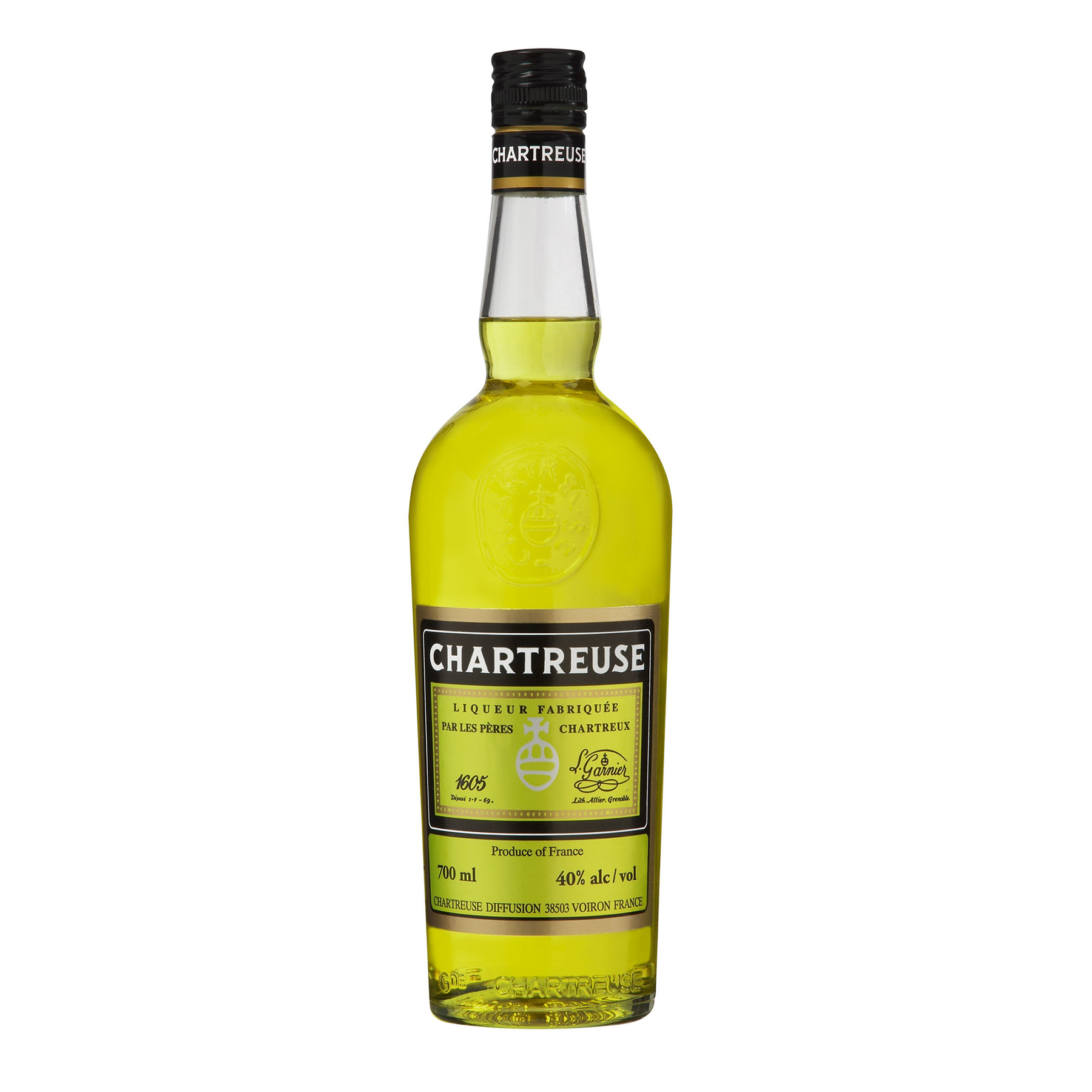 Chartreuse Yellow Liqueur 700ml - Kent Street Cellars