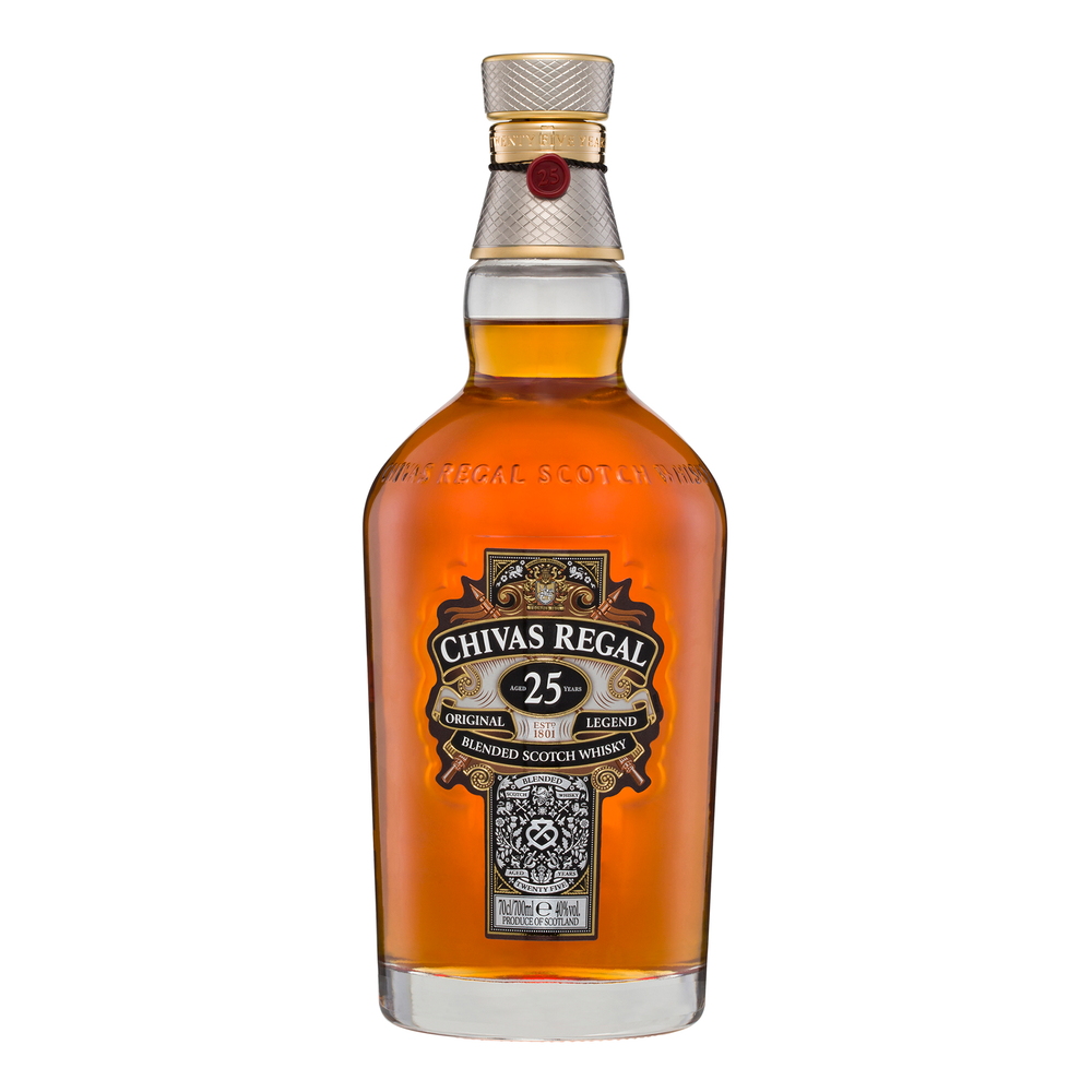 Chivas Regal 25 Year Old Blended Scotch Whisky 700ml - Kent Street Cellars