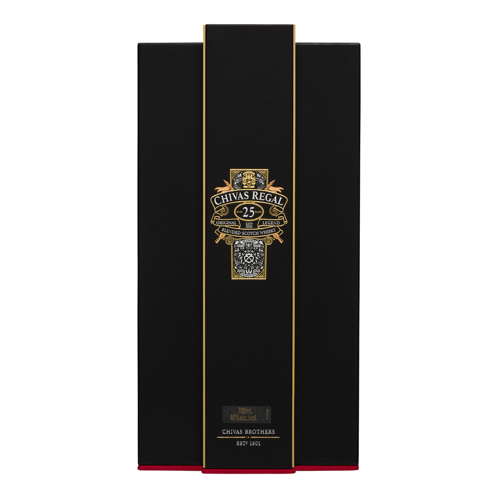 Chivas Regal 25 Year Old Blended Scotch Whisky 700ml - Kent Street Cellars