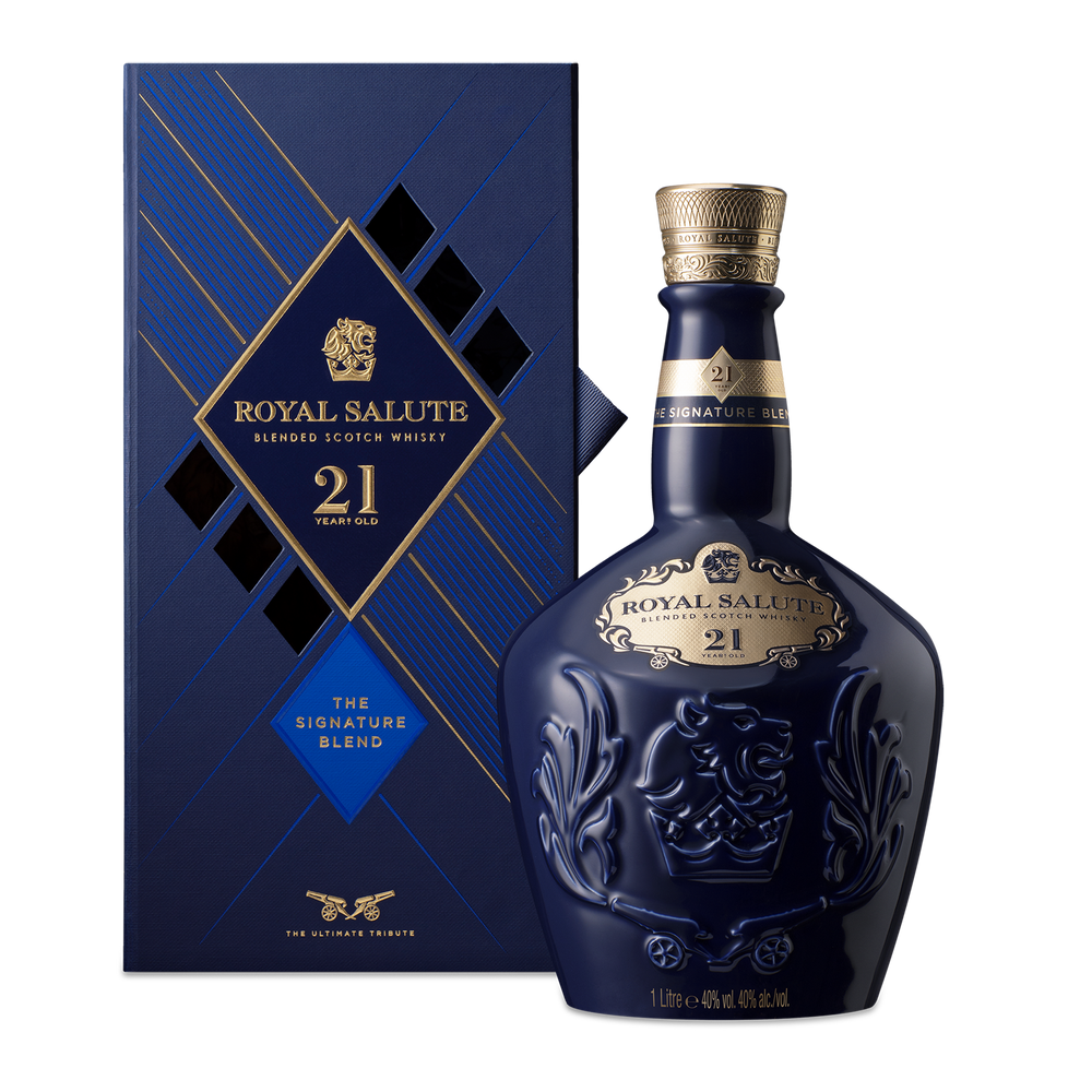 Chivas Royal Salute 21 Year Old Blended Scotch Whisky 700ml - Kent Street Cellars
