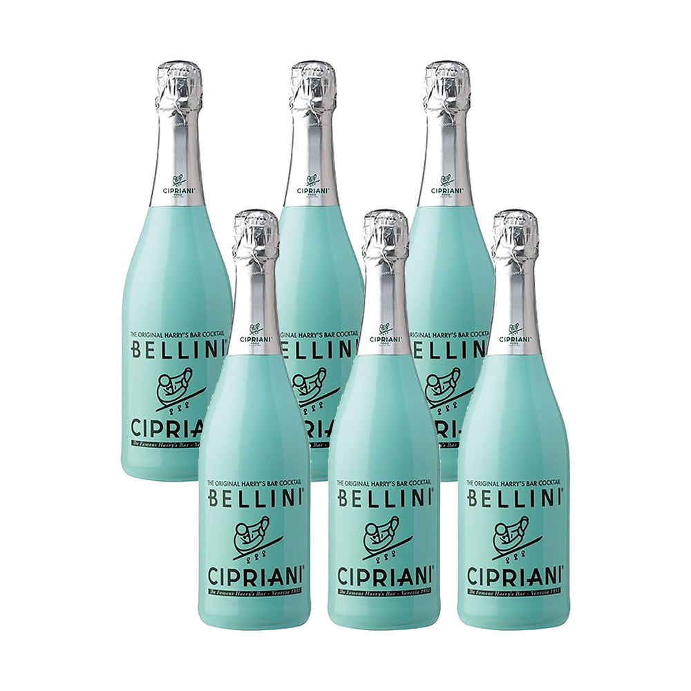 6 Bottles Cipriani Bellini Cocktail