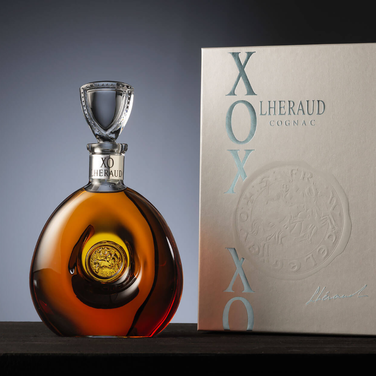 Lhéraud Cognac n°10 - Cognac X.O. Carafe Charles VII 700ml