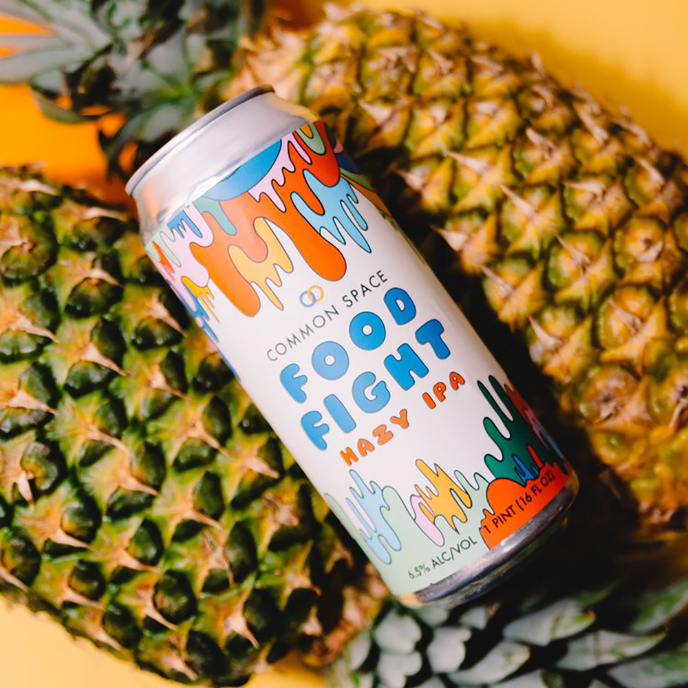 Common Space Brewery Food Fight Hazy IPA (4 Pack)