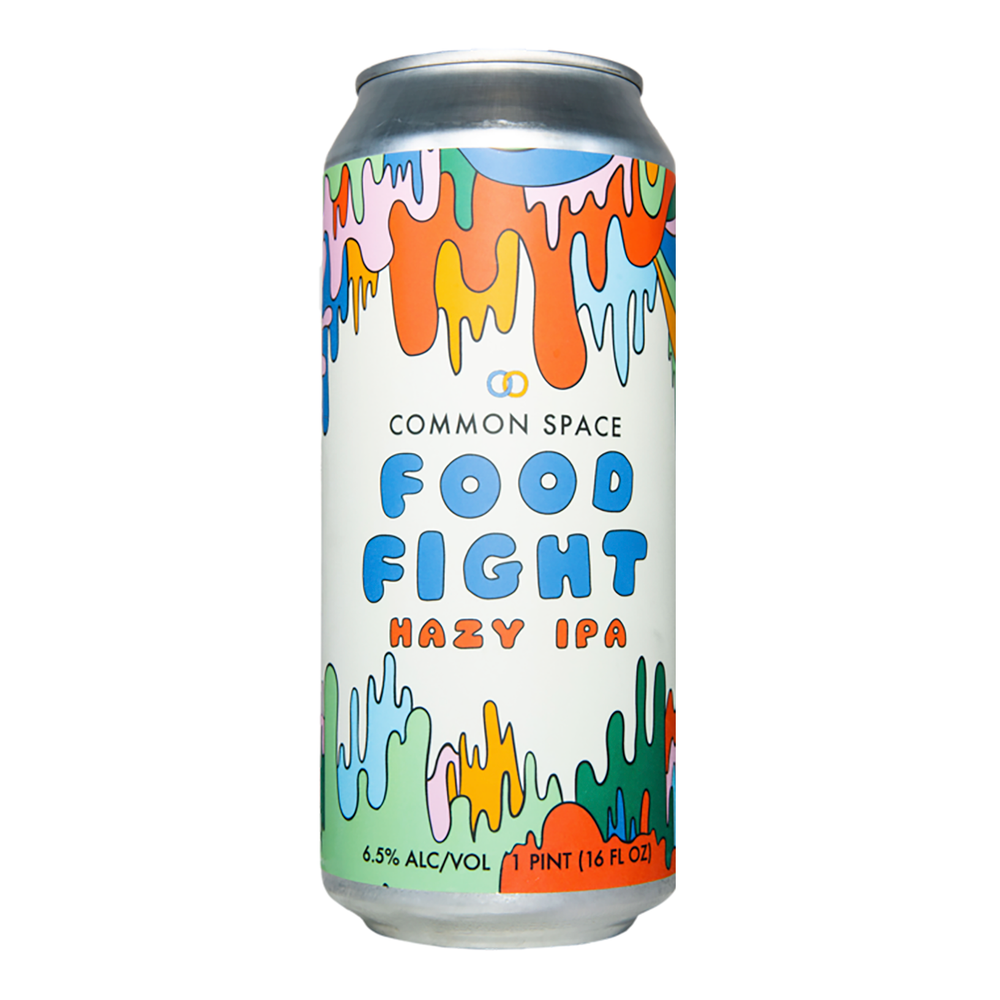 Common Space Brewery Food Fight Hazy IPA (Can) - Kent Street Cellars